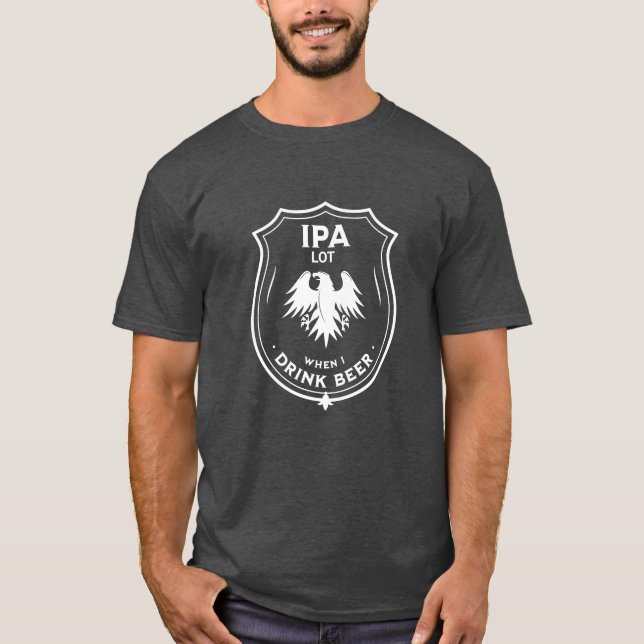Funny Beer Quote T-Shirt (Front)