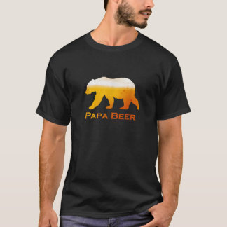 Funny Beer Shirt Papa Bear Shirt For Men Camping T