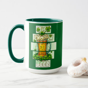 Funny Beer St Patrick’s Day Shirt – caneca Mug