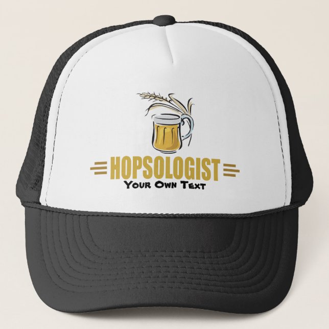 Funny Beer Trucker Hat (Front)