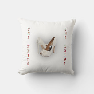 Funny Before and After Wedding Cushion