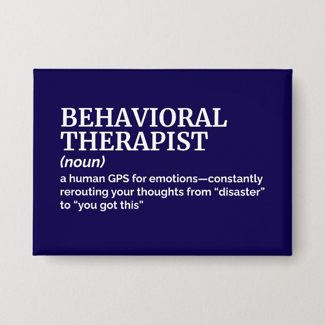 Funny Behavioural Therapist Definition  (Front)