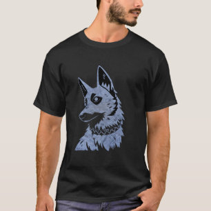 Funny Belgian Malinois X Husky Silhouette Belusky T-Shirt