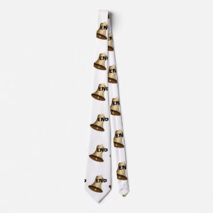funny bell mens tie