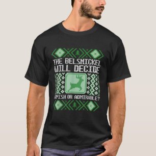 Funny Belsnickel Impish or Admirable Cheer Fear Ch T-Shirt