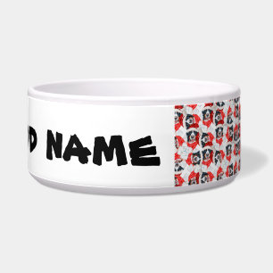 Funny Bernese Mountain Name Christmas Pattern