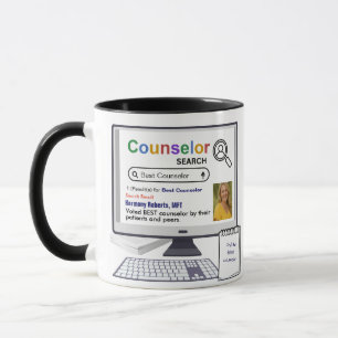 Funny Best Counsellor Search Result With Photo Mug
