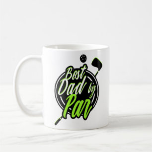 Funny Best Dad By Par Golf Player Coffee Mug Gift