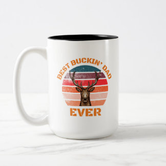 Funny Best Dad Ever  Two-Tone Coffee Mug