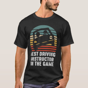 Funny Best Driving Instructor Student Driver Permi T-Shirt