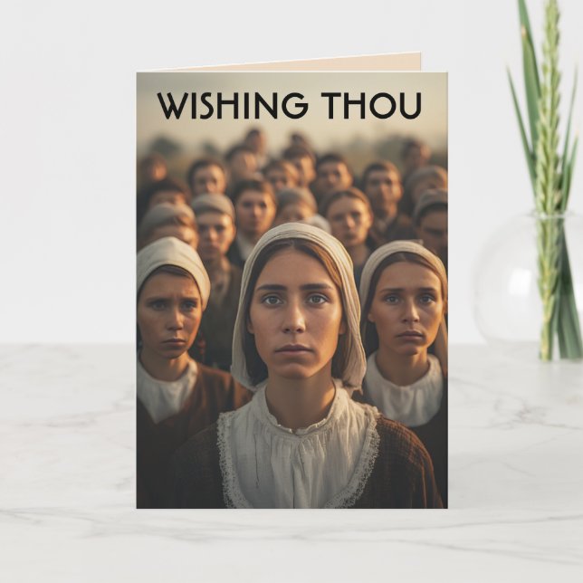 Funny best friend Birthday Greeting  Card (Front)