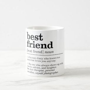 Funny Best Friend Definition Coffee Mug