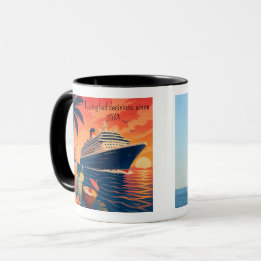 Funny Best Friends Cruise Custom Mug