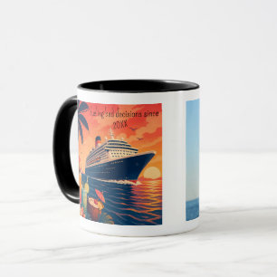 Funny Best Friends Cruise Custom Mug