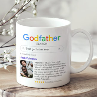 Funny Best Godfather Ever Search Result With Photo Coffee Mug