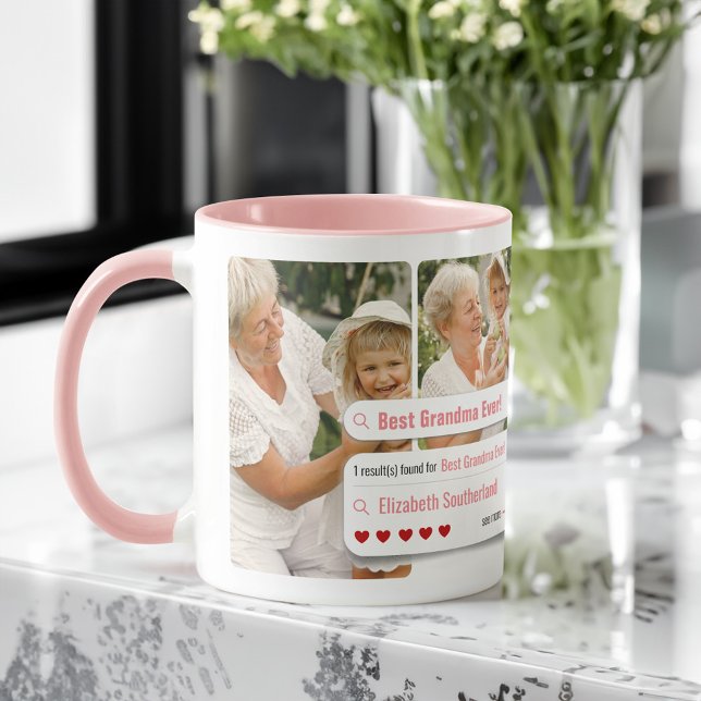 Funny Best Grandma Ever Photo Search Engine Result Mug (Funny Best Grandma Ever Photo Search Engine Result Mug)