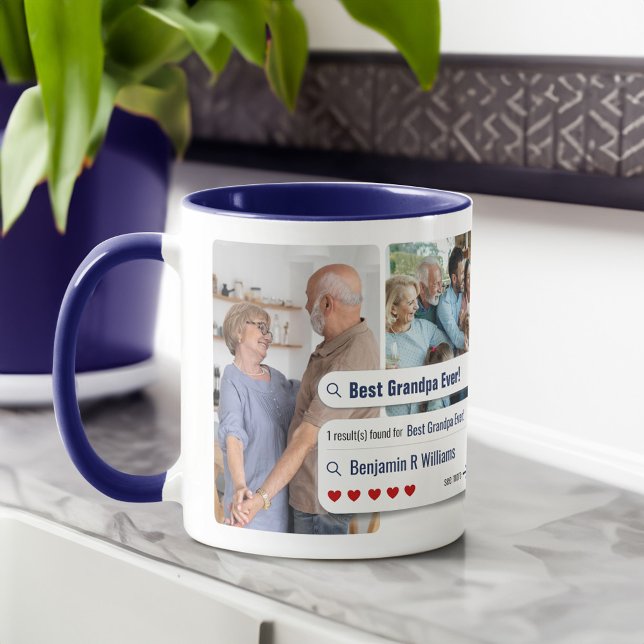 Funny Best Grandpa Ever Photo Search Engine Result Mug (Funny Best Grandpa Ever Photo Search Engine Result Mug)