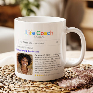 Funny Best Life Coach Ever Search Result & Photo Coffee Mug