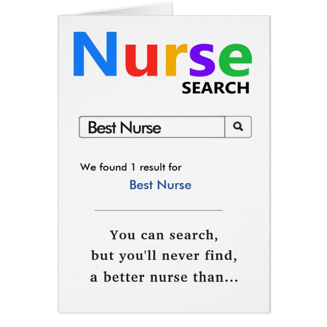 Funny Best Nurse Gift (Front)
