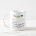 Funny Best Professor Search With Personal Message Coffee Mug<br><div class="desc">Funny mug for your professor with a 'Professor search' logo and a single search result for "Best professor ever',  featuring your professor's name,  your personal message and a 5-star rating.</div>