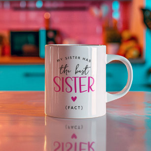Funny 'Best Sister' Gift Coffee Mug