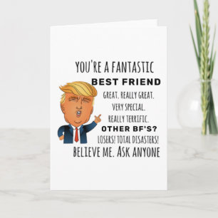 Funny Bestfriend Birthday Best Gift Card