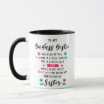 Funny Bestie Best Friend Sister Friendship Mug<br><div class="desc">Bestie gift</div>