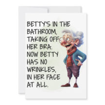 Funny Betty’s In the Bathroom 