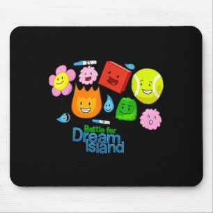 Funny Bfdi-battle For Dream-island Kids Graphic Bo Mouse Pad