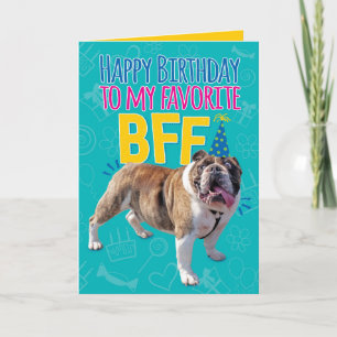 Funny BFF Birthday Card to Burping, Farting Friend