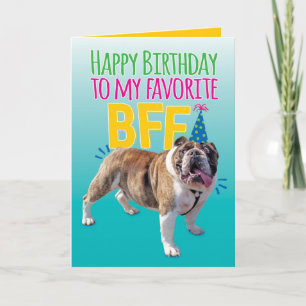 Funny BFF Birthday Card to Burping, Farting Friend