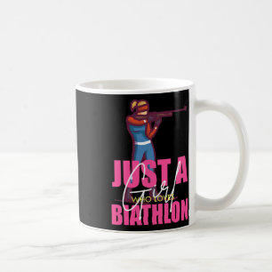 Funny Biathlon Winter Ski Skiing Fun Lovers 8 Coffee Mug