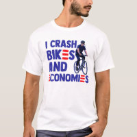 Funny Bicycle Biden Falling Meme I Crash Bikes And