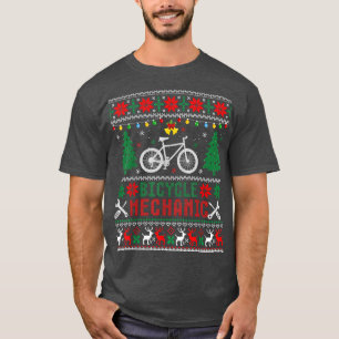 Funny Bicycle Mechanic Ugly Christmas Sweaters