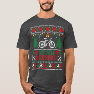 Funny Bicycle Mechanic Ugly Christmas Sweaters 