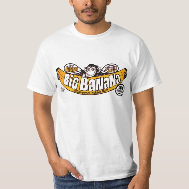 Funny big banana gum T-Shirt (Front)
