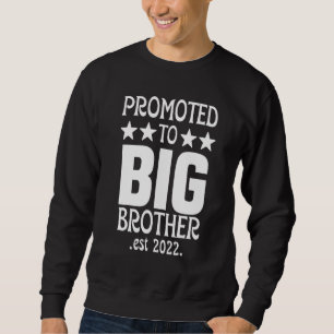 Funny Big Brother 2022 Finally Promoted To Big Bro Sweatshirt