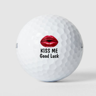 Funny Big Lips Novelty Golf Balls