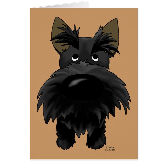 Funny Big Nose Scottie (Front)