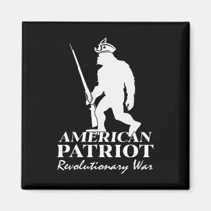 Funny Bigfoot American Patriot Independence Day 4t Magnet
