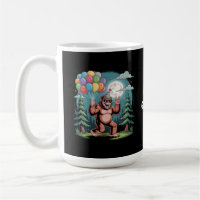 Funny Bigfoot Birthday Party Bash Balloons