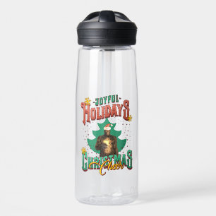 Funny Bigfoot Christmas Cheer Holiday Water Bottle