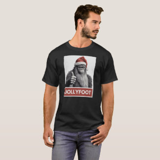 Funny Bigfoot Christmas T-Shirt