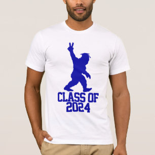 Funny Bigfoot Class of 2024 - Graduation 2024 T-Shirt