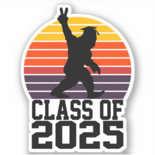 Funny Bigfoot Class of 2025 - Graduation 2025