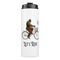 Funny Bigfoot Cycling Adventure Retro