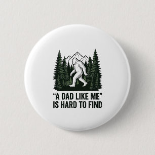 Funny Bigfoot Dad Vintage Forest Shirt Design_1 6 Cm Round Badge