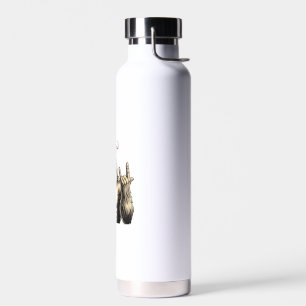 Funny Bigfoot Easter Egg Rock Sasquatch Easter Day Water Bottle