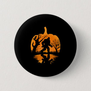Funny Bigfoot Lover Halloween Gift - Halloween  6 Cm Round Badge