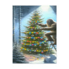Funny Bigfoot Personalised Christmas